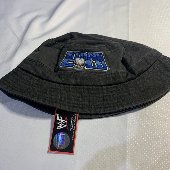 NWT Vintage 1998 Stone Cold Steve Austin WWF World Wrestling Federation Hat Cap - Picture 2 of 5